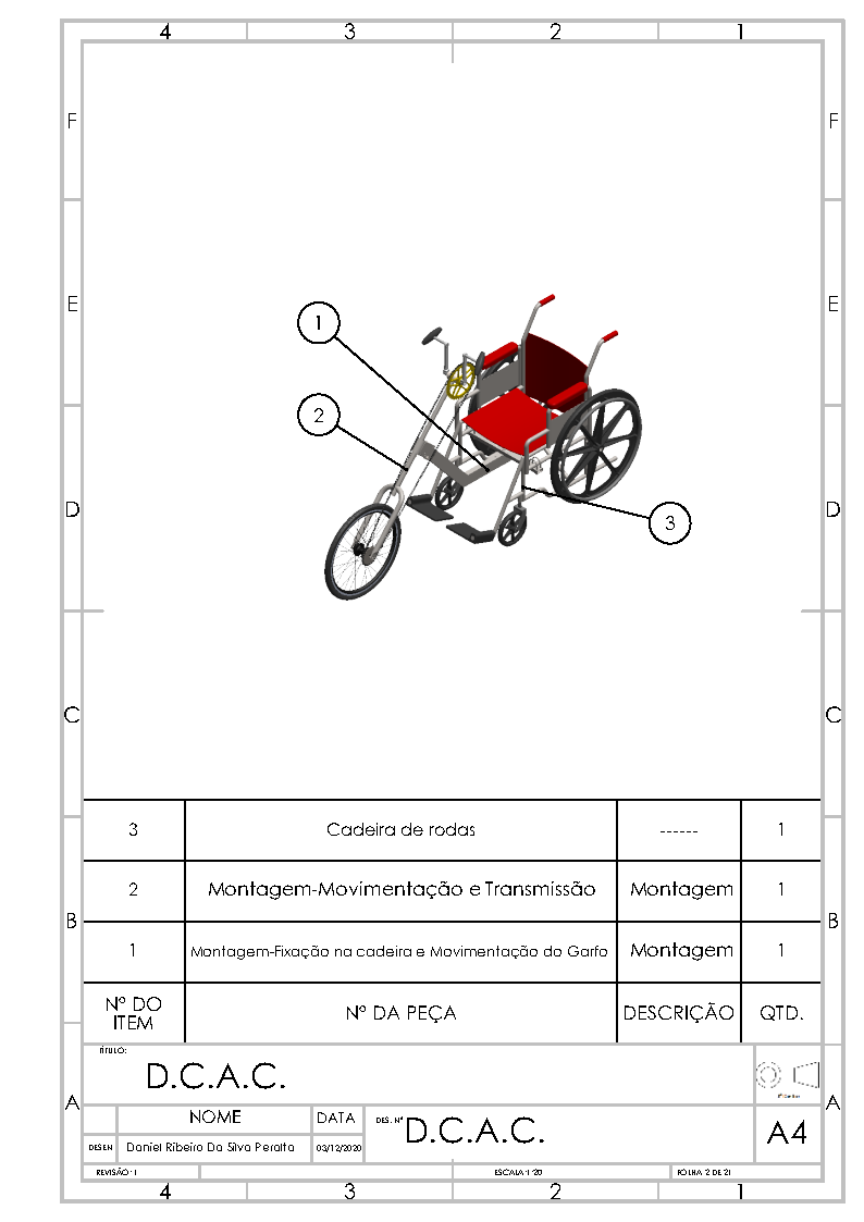 手摇自行车轮椅模型sw2020可编辑
